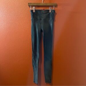 Spanx Women’s Rich Black Athletic Yoga‎ Stretch Leggings